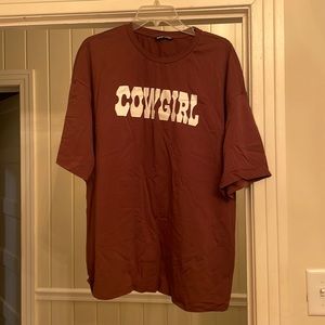 Cowgirl tshirt!